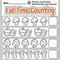 Fall Counting Worksheets