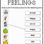 Feelings Math Worksheet