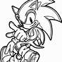 Printable Sonic Coloring Pages