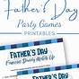 Father's Day Games Printable