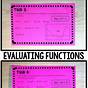 Evaluating Functions Worksheet Algebra 1 Pdf