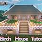 Small Birch House Minecraft