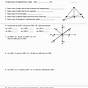 Complimentary Angles Worksheet