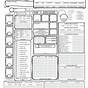 Printable Blank D&d Character Sheet