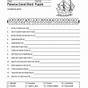 Panama Canal Worksheet