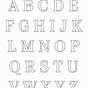 Free Alphabet Letter Printables