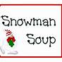 Snowman Soup Free Printable Tag