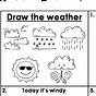 Weather Worksheet Kindergarten