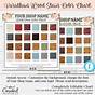 Varathane Classic Wood Stain Color Chart