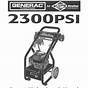 Generac 173cc Power Washer Manual