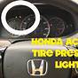 Reset Tire Pressure Honda Civic 2021