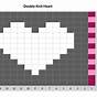 Heart Knitting Pattern Chart