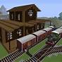 Small Train Station Minecraft