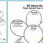 Printable All About Me Flower