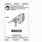 Bosch 11236vs Manual