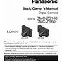 Panasonic Dmc Zs3 Manual