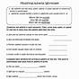 Types Of Adverbs Worksheet For Class 5