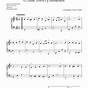 Printable Beginner Piano Sheet Music