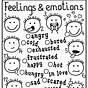 Emotions Worksheet For Children