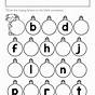 Coloring Abc Kindergarten Worksheet