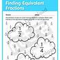Equivalent Fractions Activity Printable