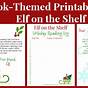 Elf On The Shelf Mini Book Printable