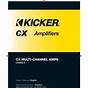 Kicker Cxa 1800.1 Manual