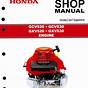 Honda Gcv160 Service Manual
