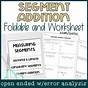 Congruent Segments Worksheet