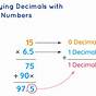 Multiplying Whole Numbers By Decimals Worksheets