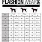 Dog Size Chart Clothes