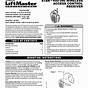 Liftmaster Receiver 850lm Manual