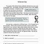 Reading Worksheets For 7th Graders Printable