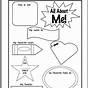 Printable All About Me Template