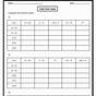 Function Table Worksheet Answer Key