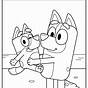 Printable Bluey Coloring Pages