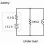Battery Circuit Diagram Positive Negative