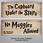Harry Potter Printable Signs
