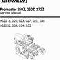 Gravely 260z Parts Manual