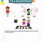 First Grade Worksheet Responsible Citizen