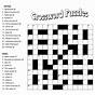 Printable Croosword Puzzles
