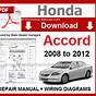 Honda Accord 2005 Repair Manual Book