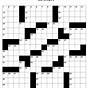 Printable Sunday Crossword Puzzles Pdf