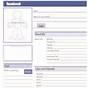 Facebook Profile Worksheet Template