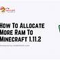 How Much Dedicated Ram For Minecraft