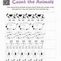 Count Animals Worksheet Kindergarten