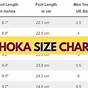 Hoka Shoes Size Chart