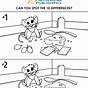 Spot The Difference Worksheets Pdf