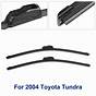 Toyota Tundra Wiper Blade Size