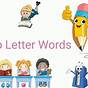Two Letter Words For Toddlers